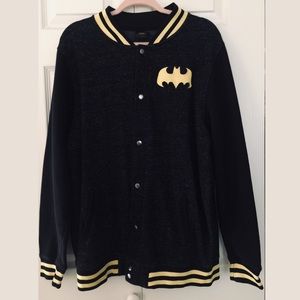 Batman letterman jacket
